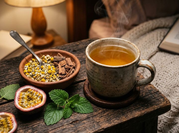 Chá das 3 Rainhas da Noite (Mulungu, Camomila e Maracujá)