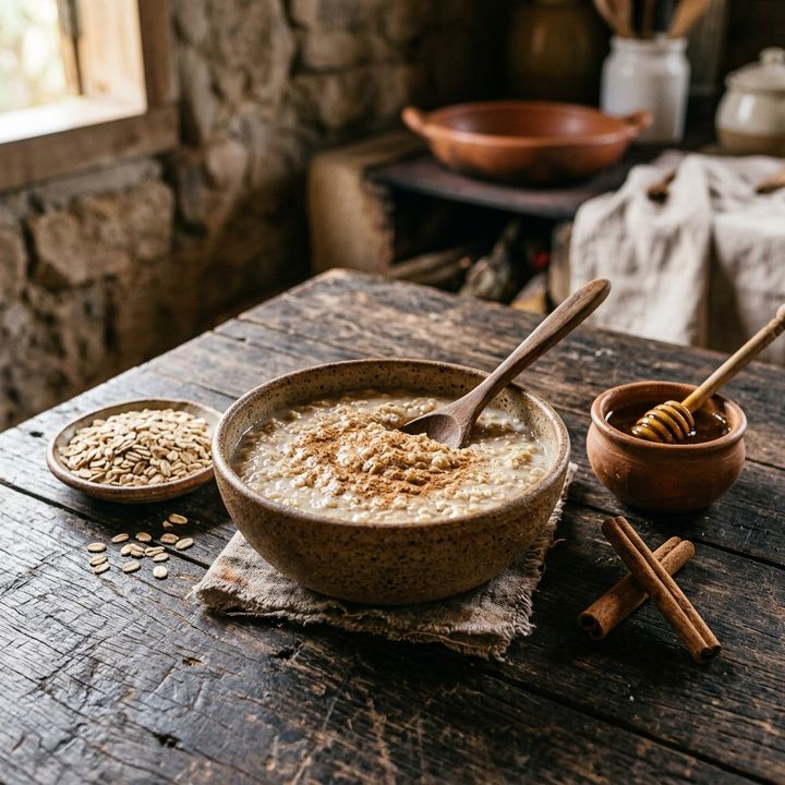 Mingau de Aveia da Roça com Canela