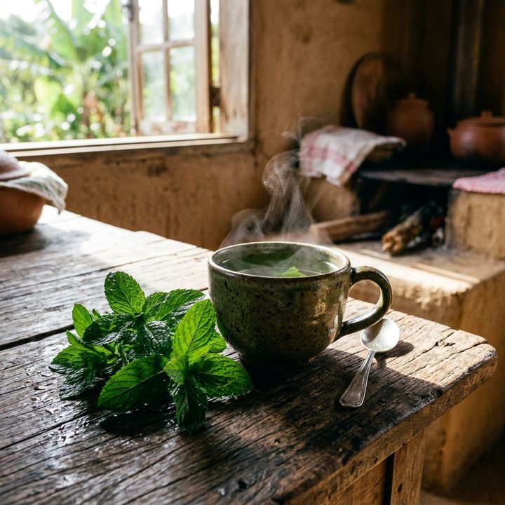 Chá de Hortelã-Pimenta da Horta