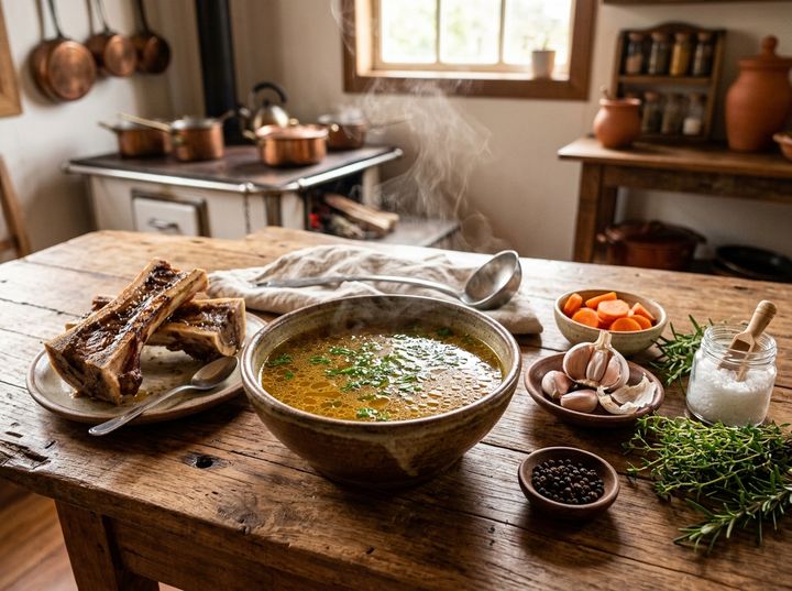 Caldo de Ossos da Vovó para Colágeno & Cartilagens